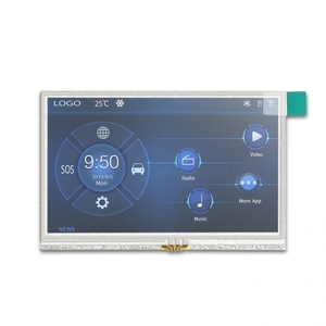 4.3&quot; <strong>TFT</strong> <strong>LCD</strong> 480 X272 Resolution <strong>MCU</strong> Interface SSD1963 <strong>Control</strong> Board With RTP - Product Image 1