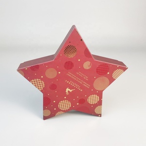 Custom Five-Point <strong>Star</strong> Shape Rigid Pentagon Chocolate Packaging <strong>Box</strong> Factory-Built Food Cardboard Insert for Confectionery Food - Product Image 1