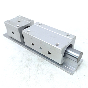 20mm Rod with Aluminum Bracket <strong>Sliding</strong> <strong>Rail</strong> System <strong>Linear</strong> Motion Guide <strong>Rail</strong> SBR20 with Carriage Slider Block SBR20uu SBR20LUU - Product Image 6
