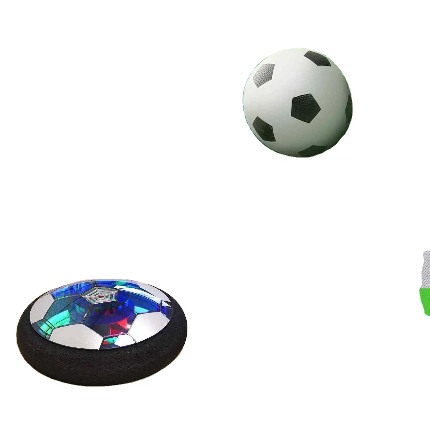 Air Power Hover Voetbal Indoor Voetbal Speelgoed Kleurrijke Muziek Licht Knipperende Bal Speelgoed Kids Sport Games Kid 'S Educatief gift