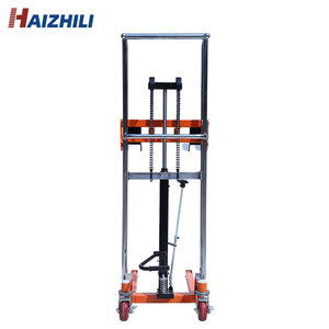 Small Hydraulic Loader for Home, <strong>Loading</strong> and <strong>Unloading</strong> Car, 200 kg Mini Manual Stacker, Manual Forklift - Product Image 4