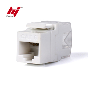 Cat6 RJ45 Keystone Jack Nữ Coupler Chèn Snap-in Kết Nối Ổ Cắm <span class=keywords><strong>Adapter</strong></span> Cổng - Product Image 4