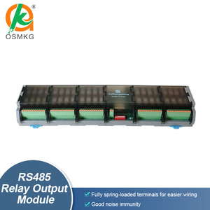Placa de salida de relé de 48 canales Oshangming 12V/24V módulo de relé RS485 Modbus para máquina AC DC - Product Image 3