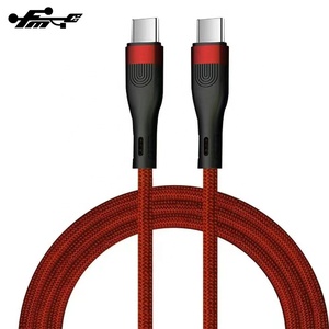 深圳标准1m编织尼龙USB C数据充电线微型充电器套装3A快速充电适用于iPhone 15 PD 100W金属USB - Product Image 3