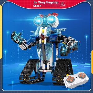 Pädagogische Programmierung für Kinder DIY-Bausteine JJJ9021 Zusammen gebauter fern gesteuerter Roboter Modell Toy Factory Großhandel - Product Image 3