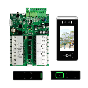 Wiegand Key card Entry sistema di controllo accessi Wg di sicurezza IP TCP basato su Web a 4 porte Multiple