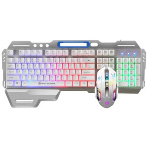 Sizzling-Teclado mecánico y ratón para videojuegos, Combo de Teclado retroiluminado arcoíris para PC, Gamer, ordenador y portátil - Product Image 6