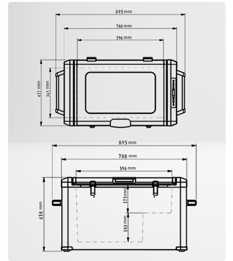 Car Refrigerator Supplier New Item Dc 12/24v Portable Cooler Box Outdoor Camping Compressor Car Fridge