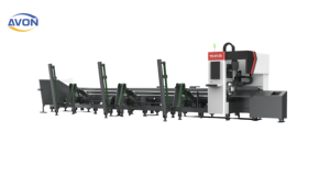 Voll automatische Laser rohrs chneide maschine zum Be-und Entladen von Rohren, hochpräzise für die industrielle Metall verarbeitung - Product Image 2