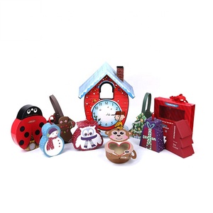 定制印刷树形可回收纸板纸包装圣诞礼品盒 - Product Image 6