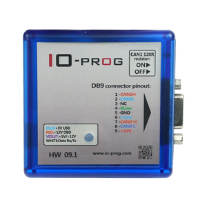 IO Prog Full Ver per Opel ECU TCM BCM & EPS licenza PSA BSI testato bene combinazione di K-line e può programmatore connettore BD9 - Product Image 1