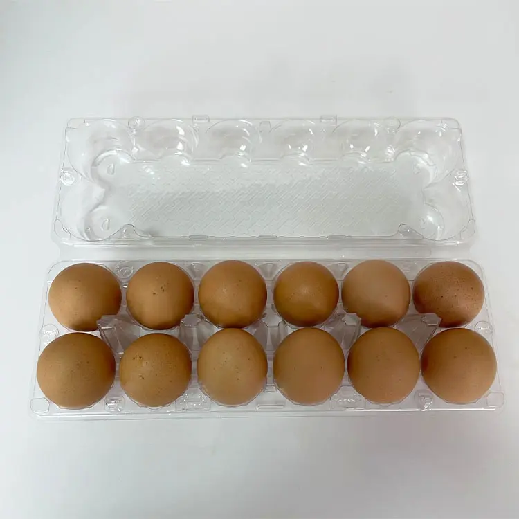 Eierdozen Voor Kippeneieren Dienblad Plastic Verpakkingsdoos Container Lege Eierdozen Te Koop