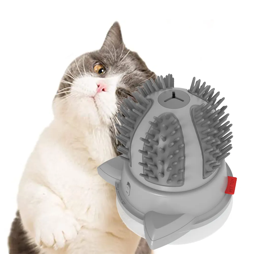 Smart Cat Self Groomer Cat Brush Comb with Catnip Cat Face Scratcher Perfect Massager