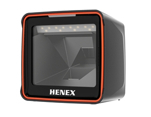 Henex新款高速免费手持无线2D二维码桌面条形码阅读器扫描仪发光二极管安卓移动超市商店 - Product Image 1