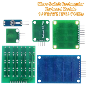 Micro Switch 1*2/2*2/2*4/4*4 <strong>Matrix</strong> Keyboard 8-bit Button Independent Button MCU External Expansion Keyboard Module - Product Image 4