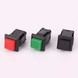 Button <strong>Switch</strong> Ds-429 Square Self-locking <strong>Switch</strong> 2pin <strong>Switch</strong> Button Red Button PBS1-12 - Product Image 5