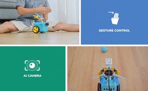 Автомобильный комплект TPBot, умный автомобильный робот-комплект для микробит Micro:bit (без микробит) - Product Image 4