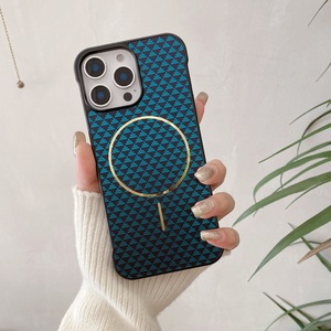 Sınırsız telefon kılıfı örgülü doku, manyetik cazibe fonksiyonu, Ultra ince koruyucu kapak ile iPhone 15 11 için uygun - Product Image 3