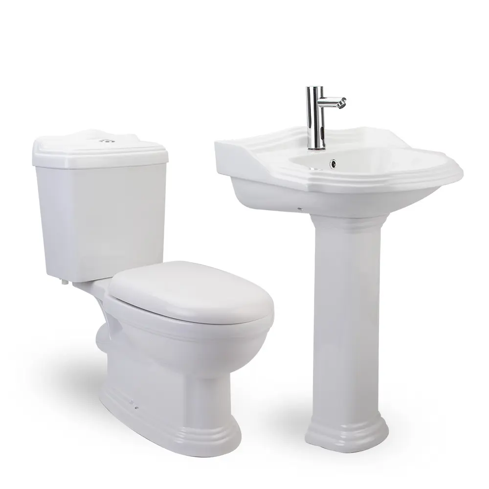 Sanitair Goedkope Badkamer Sets Wc Toilet En Voetstuk Bassin Prijs Nigeria Types Keramische Moderne Tweedelige Gezonde Wc Wdr