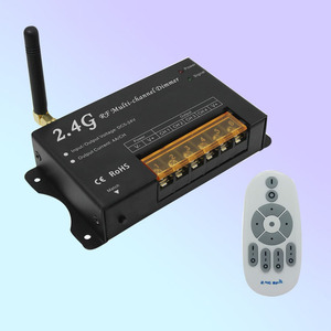 4 Zone <strong>Control</strong> 2.4G Wireless Multi Channel <strong>Dimmer</strong>, 4 Channels <strong>LED</strong> RF <strong>PWM</strong> <strong>Dimmer</strong> for <strong>LED</strong> Strip