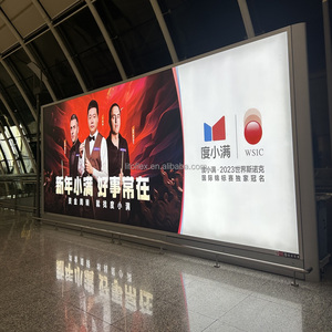 560gsm FR-B1 500x500 28x28 Backlit Matte in kỹ thuật số <span class=keywords><strong>PVC</strong></span> tráng Chất liệu <span class=keywords><strong>Flex</strong></span> <span class=keywords><strong>PVC</strong></span> biểu ngữ CuộN - Product Image 4