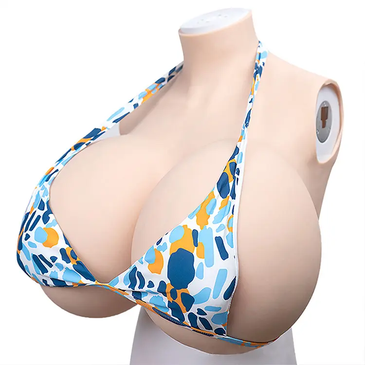 Soft Vestindo Simulação Peitos Sexy Seios Grandes Artificial Peitos Crossdresser Para Cosplay E Drag Rainha