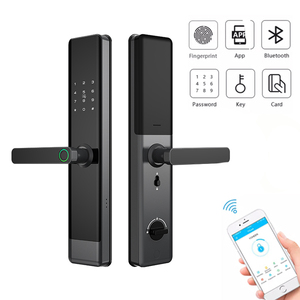 <strong>New</strong> Product Tuya Wifi Fingerprint <strong>Lock</strong> Remoye Unlock TTLock Electronic Card <strong>Key</strong> Password Intelligent Door <strong>Lock</strong> - Product Image 3