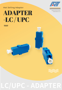 青岛APT低IL光纤适配器LC/UPC LC/APC flaan光纤适配器，适用于FTTH 4G 3G GPRS网络 - Product Image 5