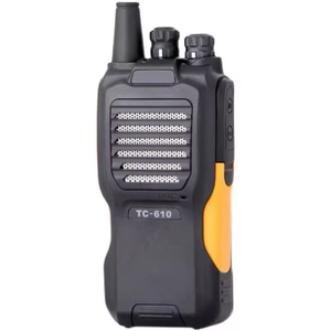 Yeni TC-<span class=keywords><strong>610</strong></span> 5W taşınabilir iki yönlü telsiz UHF VHF ses şifreli Analog Walkie Talkie <span class=keywords><strong>HYT</strong></span> için açık el güvenlik interkom