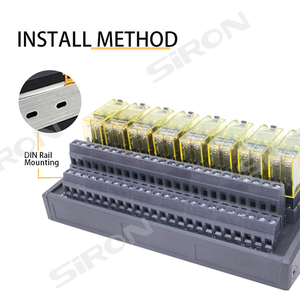 SiRON Y435 OEM Precio al por mayor Módulo de relés de potencia de 8 canales Controlador de salida Plc 5a 250vac / 30vdc Módulo de relé de montaje en riel Din - Product Image 5