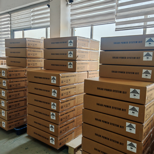 Солнечная панель 12 В dc комплект 80 Вт pv модуль 40ah литиевая батарея power bank для iot датчик Погодная станция мониторинг леса - Product Image 6