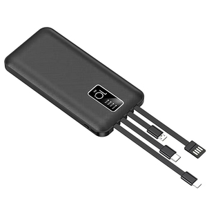 UUTEK PB166 2025 New Top Selling Products 4 in 1 Power Bank 10000mah <strong>All</strong> in One Portable <strong>Charger</strong> for Smartphone - Product Image 1