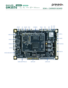 Placa DE DESARROLLO Android SBC integrada RK3576S SoM con placa portadora Android SBC RK3576S 8NM 6 TOPS NPU RJ45 UART WiFi 6 - Product Image 4