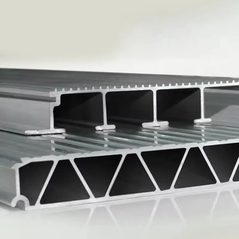 Aluminum extrusion profile for aluminum decking aluminum floor wood finish