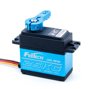 Servo Servo 25KG su geçirmez büyük tork Metal dişler dijital Servo parabolik DS3235 olabilir - Product Image 2