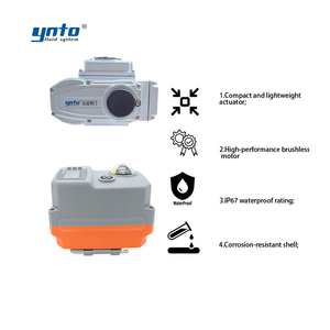 YNTO CUSTOM Voltage 2 3 Way Industrial Plastic <strong>Valve</strong> Ip67 1/2&quot; 1&quot; 2&quot; <strong>Dn20</strong> 220v Three Way Pvc Metering <strong>Electric</strong> Flange Ball <strong>Valve</strong> - Product Image 2