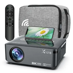 Yeni varış X1 Pro projektör Full Hd 3d akıllı Amlogic Android 9.0 Wifi ev sineması Led Lcd 4k sinema taşınabilir Mini projektörler