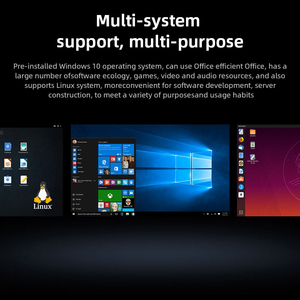 2020 New CHUWI CoreBox X Mini PC Gaming PC 4K Intel Core i7 8GB RAM 256GB ROM 2L OS Windows 10 / Linux 2.4G/5G Computers PC - Product Image 6