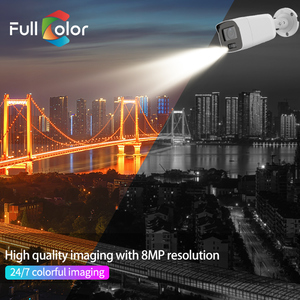 现货原装HIK DS-2CD2087G2-LU全彩内置麦克风8MP 4K POE安全IP摄像机 - Product Image 5