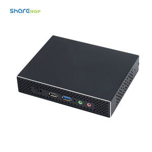 Mini ordenador de escritorio virtual, pantalla dual sin ventilador, intel celeron j1900, quad core, 8g ram, mini pc - Product Image 2
