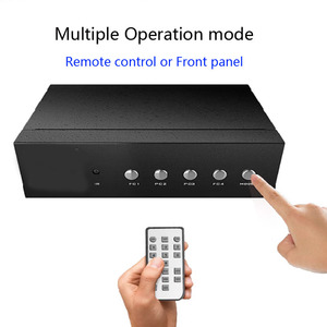 1080P <strong>VGA</strong> 4 in <strong>1</strong> Out Display Monitor <strong>Splitter</strong> 4X1 <strong>VGA</strong> <strong>Splitter</strong> Variety of Display Mode Switcher - Product Image 2
