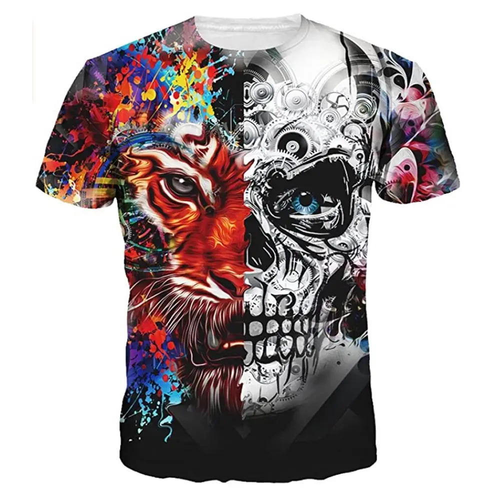 Camiseta digital unissex impressão 3d, camisetas casuais macias e confortáveis, estampa personalizada 3d de subolmação, para homens