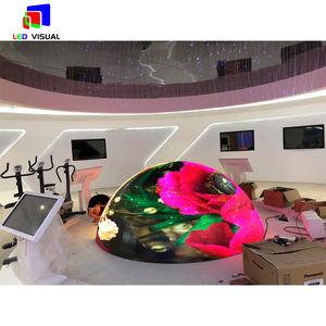 Flexibles HD-Vollfarb modul P1.25 P2 P2.5 P3 Kunden spezifisches sphärisches LED-Display - Product Image 5