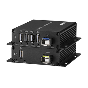 Ho-link USB2.0からファイバーコンバータSMファイバーLC 1入力4出力USBオーバーファイバーエクステンダー - Product Image 5