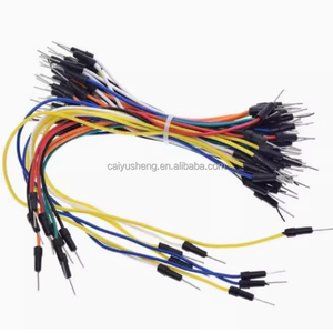 Löt freie flexible Steckbrett-Überbrückung drähte Stecker zu Stecker Kompatibel für Arduino-Steck brett