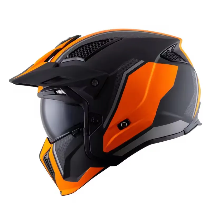 고품질 분리형 오토바이 풀 페이스 하프 페이스 헬멧 사계절