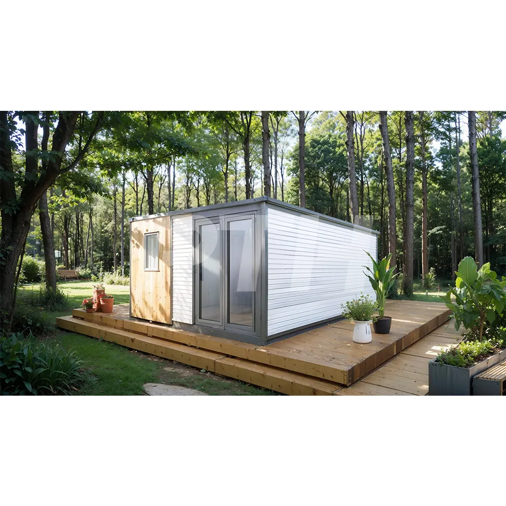 26 M² Uitbreidbare Montage Luxe Prefab Modulaire Container Huis Uitbreidbaar Smart House