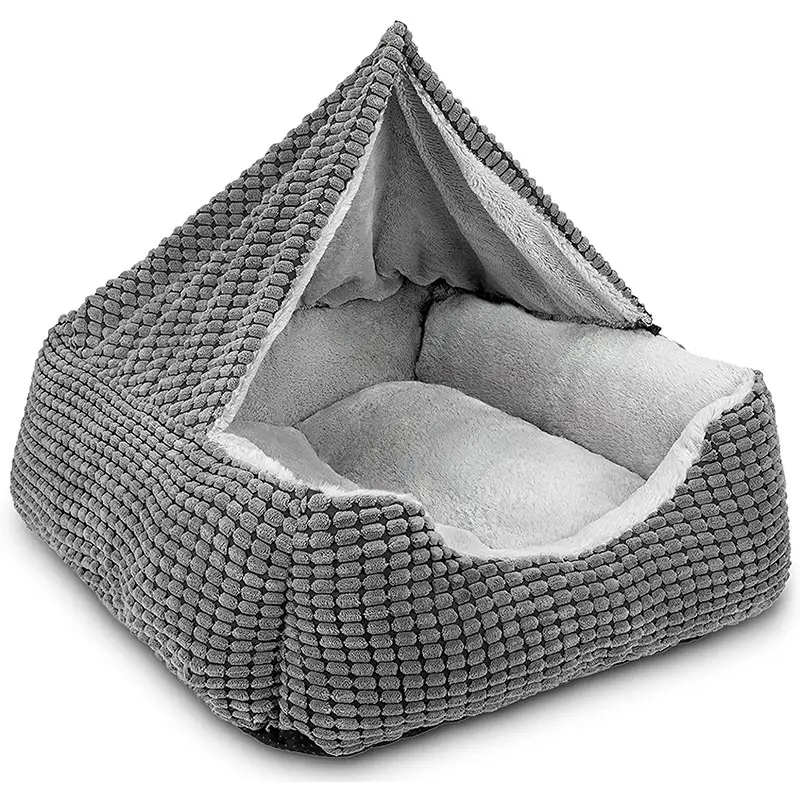 Factory Wholesale Top Quality Comfortable luxury washable Ultra Soft flannel pet bed dog