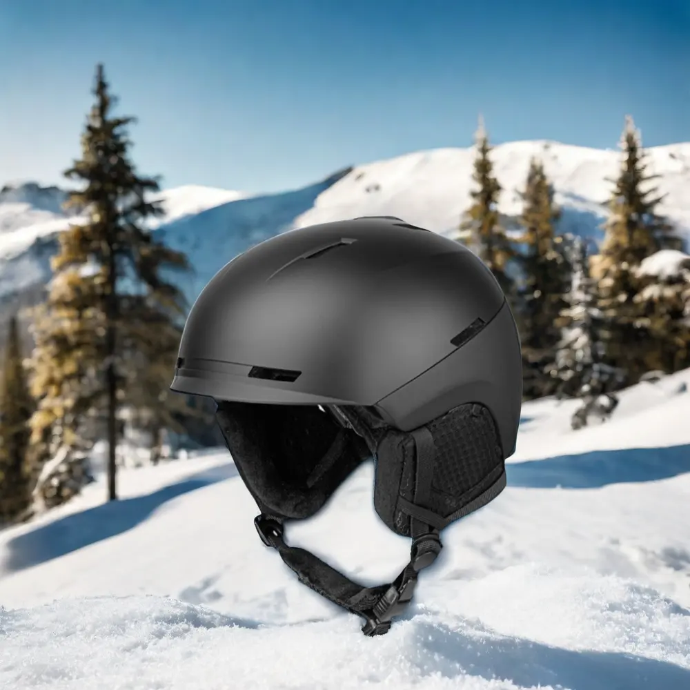 Kayak kaskı Snowboard kask ayarlanabilir kayak Visor çıkarılabilir kar kask