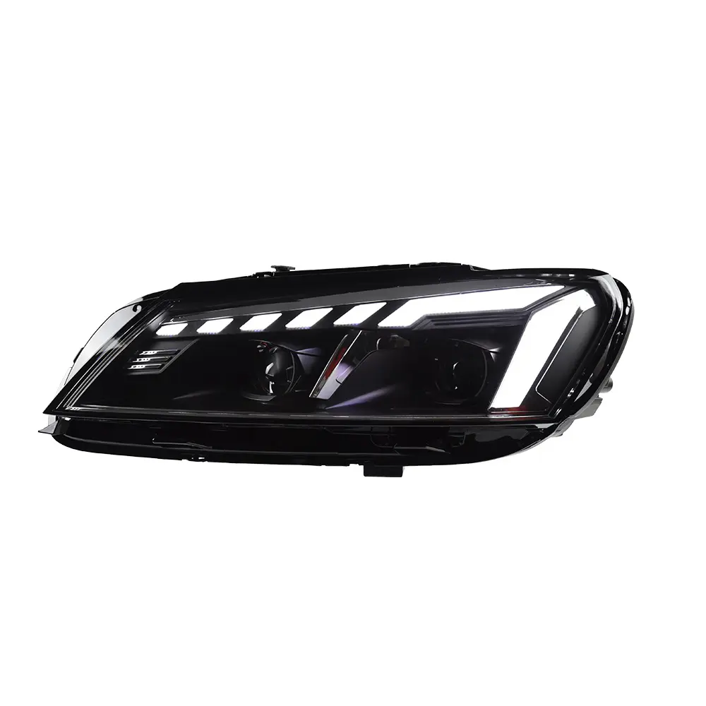 Автомобильные фары для Passat B7 US 2011-2015, светодиодная фара DRL, динамическая лампа поворота, дизайн A4, проектор, объектив в сборе, обновление